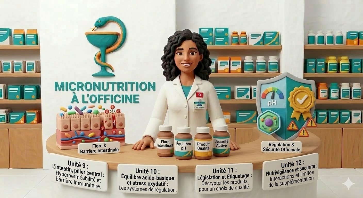 MC3: Micronutrition Fondamentale - Piliers Biologiques et Cadre Légal